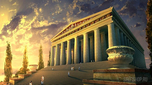 Храм Артемиды в Турции - 7 Чудес света