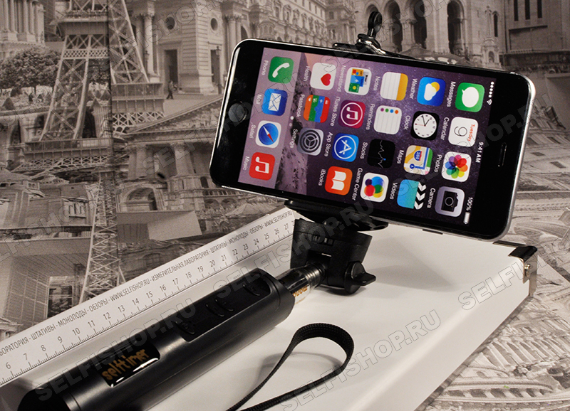 selfie black plastic mount iphone face camera